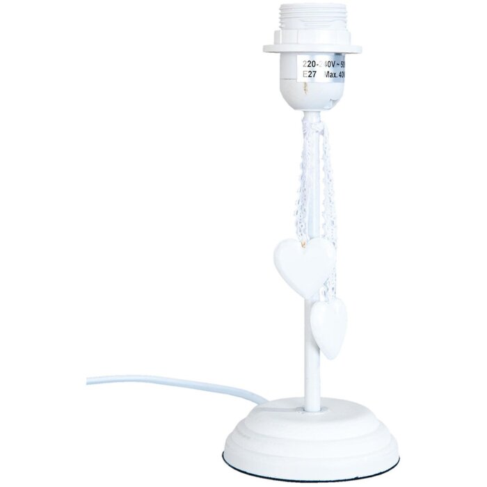 Podstavec na lampu Clayre & Eef - Srdce - 10x24 cm