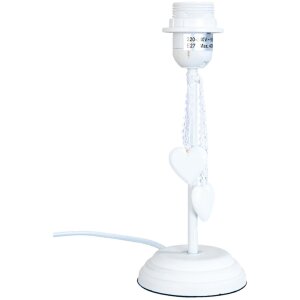 Podstavec na lampu Clayre & Eef - Srdce - 10x24 cm