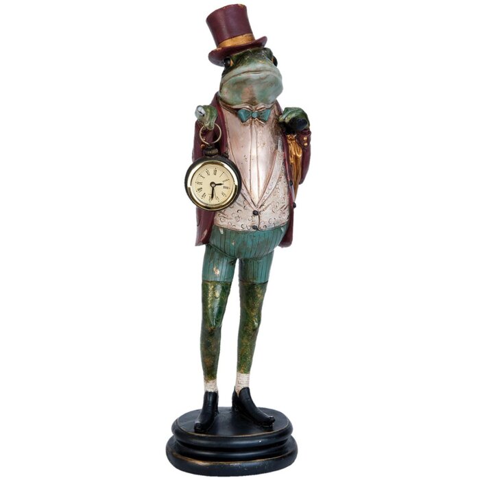 Dekoratívna figúrka žaba - 6PR0914 Formát 14x17x44 cm