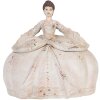 Šperkovnica Clayre & Eef MADAME 20x21x16 cm béžová