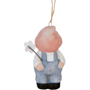 Clayre & Eef Dekohänger Zwerg bunt 6TE0099 4x7x3 cm