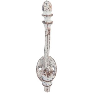 Clayre & Eef Haken SIMPLY 3x8x12 cm grau