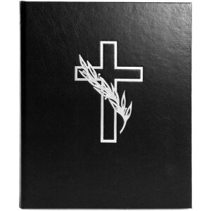 Goldbuch kondolenčná kniha kríž 21x28 cm 44...