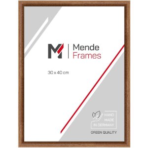 MendeFrames Holzrahmen H004 Eiche 30x30 cm Normalglas