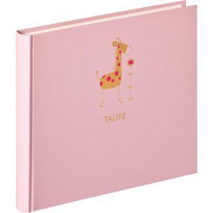 Walther Baby Album My Christening Baby Animal pink 28x25...