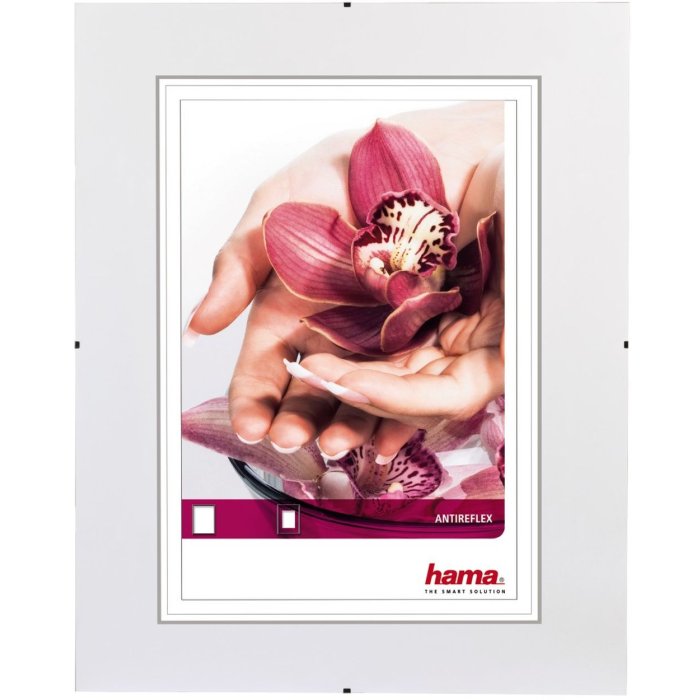 Bezrámový držiak na obrazy Hama 60x80 cm s antireflexným sklom