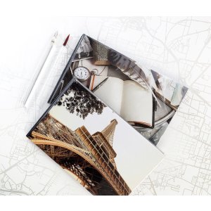 Walther slip-in album mini album Memories mäkká väzba 40 fotografií 10x15 cm čierna