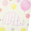 Goldbuch detský denník Happy Elephant ružový 23x25 cm 44 ilustrovaných strán