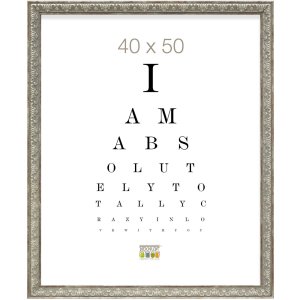 Rám na obraz strieborný plast 10,0 x15,0 cm...