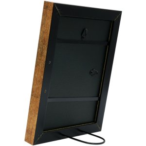 Rám na obraz zlato-šedý plast 20,0 x28,0 cm S95MA