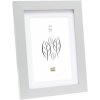 Drevený rám S66KD1 strieborný 13x18 cm