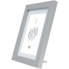 Drevený rám S66KD1 strieborný 13x18 cm