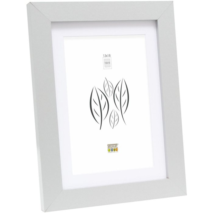 Drevený rám S66KD1 strieborný 18x24 cm