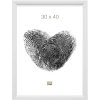 Deknudt drevený rám S54S biely 20x20 cm