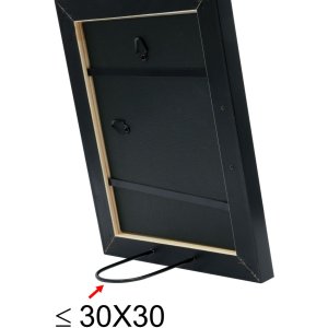 Deknudt drevený obrazový rám S45YD bronz 13x18 cm