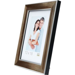 Rám na obraz bronzové drevo 15,0 x20,0 cm S45YD