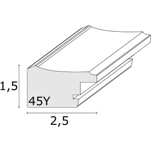 Rám na obraz bronzové drevo 15,0 x20,0 cm S45YD