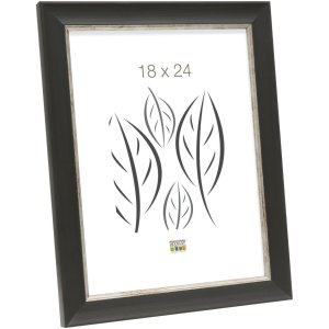 Rám na obraz čierny plast 15,0 x20,0 cm S45WF