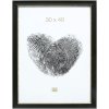 Rám na obraz čierny plast 30,0 x40,0 cm S45WF