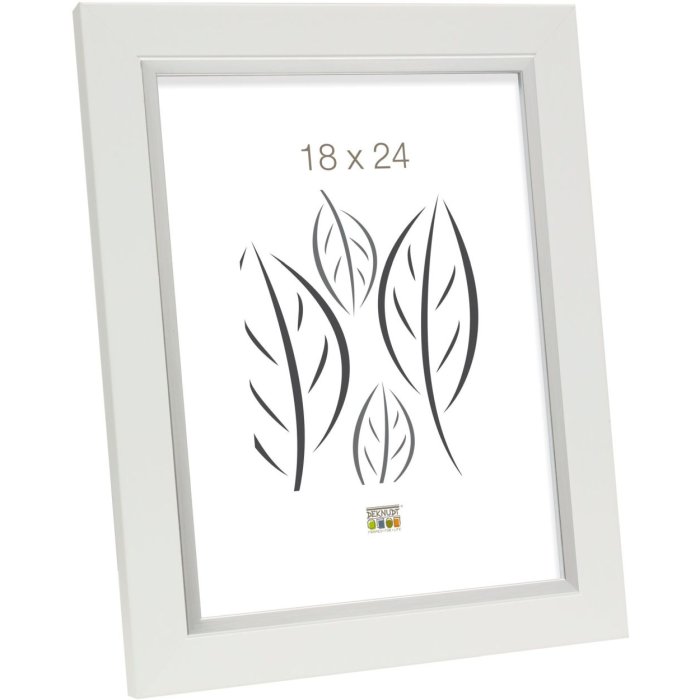 Rám na obraz biely plast 13,0 x18,0 cm S45VK