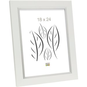 Rám na obraz biely plast 13,0 x18,0 cm S45VK