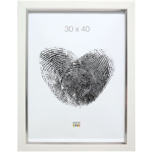 Rám na obraz biely plast 13,0 x18,0 cm S45VK