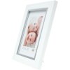 Rám na obraz biely plast 13,0 x18,0 cm S45VK