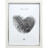 Rám na obraz biely plast 13,0 x18,0 cm S45VK