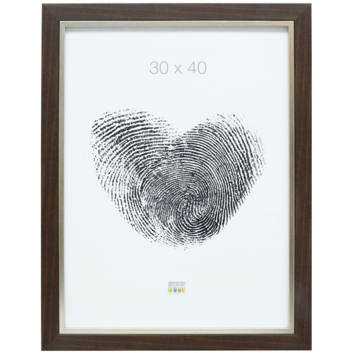 Rám na obraz hnedý plast 20,0 x28,0 cm S45VH