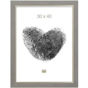 Rám na obraz sivý plast 15,0 x20,0 cm S45VF