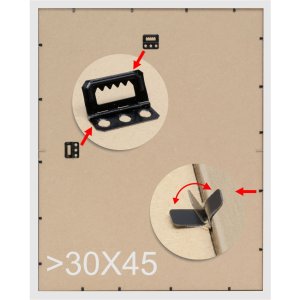 Rám na obraz sivý plast 15,0 x20,0 cm S45VF