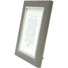 Rám na obraz sivý plast 15,0 x20,0 cm S45VF