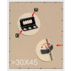 Rám na obraz sivý plast 15,0 x20,0 cm S45VF