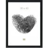 Drevený rám S45S čierny 20,0 x 20,0 cm