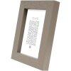 Rám na obraz z dreva taupe 15,0 x20,0 cm S45PK