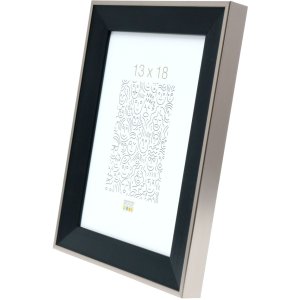 Rám na obraz čierny plast 10,0 x15,0 cm S45FE