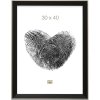 Rám na obraz čierny plast 10,0 x15,0 cm S45FE