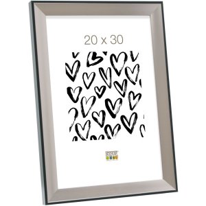 Rám na obraz strieborný plast 15,0 x20,0 cm...