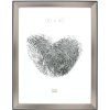 Rám na obraz strieborný plast 15,0 x20,0 cm S45FD