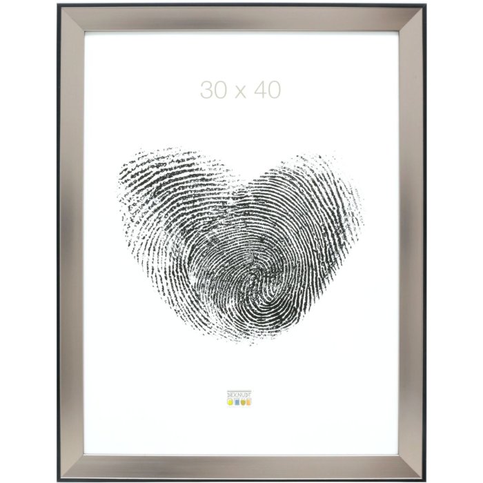 Rám na obraz strieborný plast 30,0 x40,0 cm S45FD