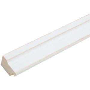 Rám na obraz biele drevo 10,0 x15,0 cm S45ES