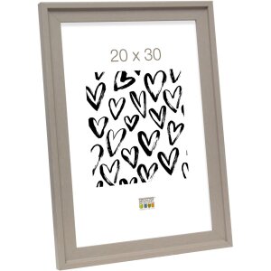 Deknudt Bilderrahmen beige Holz 18 x 24 cm S45EF