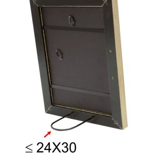 Rám obrazu dubová farba plast 18,0 x24,0 cm S43WF