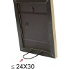 Rám obrazu dubová farba plast 18,0 x24,0 cm S43WF