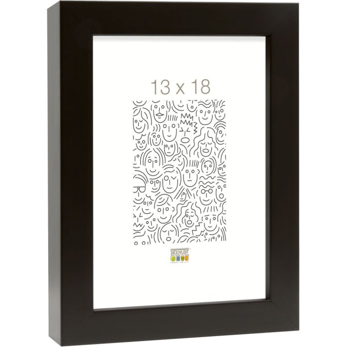 Rám na obraz z čierneho dreva 24,0 x30,0 cm S43DL