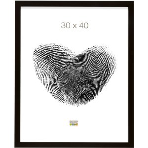 Rám na obraz z čierneho dreva 24,0 x30,0 cm S43DL