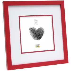 Deknudt Holzrahmen S43AK4 rot 30x40 cm (20x30 cm)