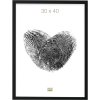 Rám obrazu čierny S43AK2 drevo 18,0 x24,0 cm
