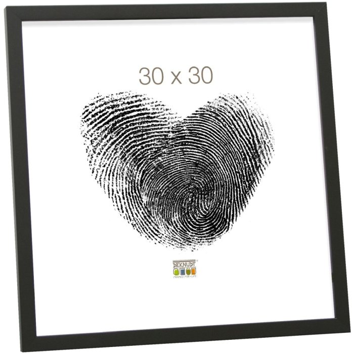 Rám obrazu čierny S43AK2 drevo 30,0 x40,0 cm