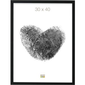 Rám obrazu čierny S43AK2 drevo 30,0 x40,0 cm